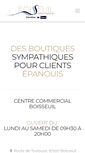 Mobile Screenshot of centre-commercial-boisseuil.fr