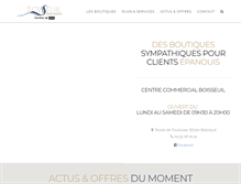 Tablet Screenshot of centre-commercial-boisseuil.fr